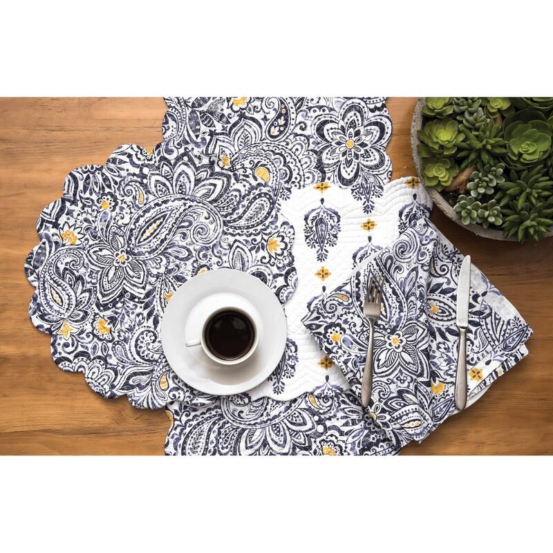 Serena Round Placemat Set of 6 - Set of 6