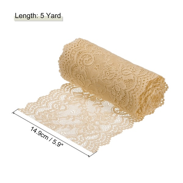 6-inch-wide-5-yard-lace-ribbon-floral-pattern-lace-trim-ribbon-bed