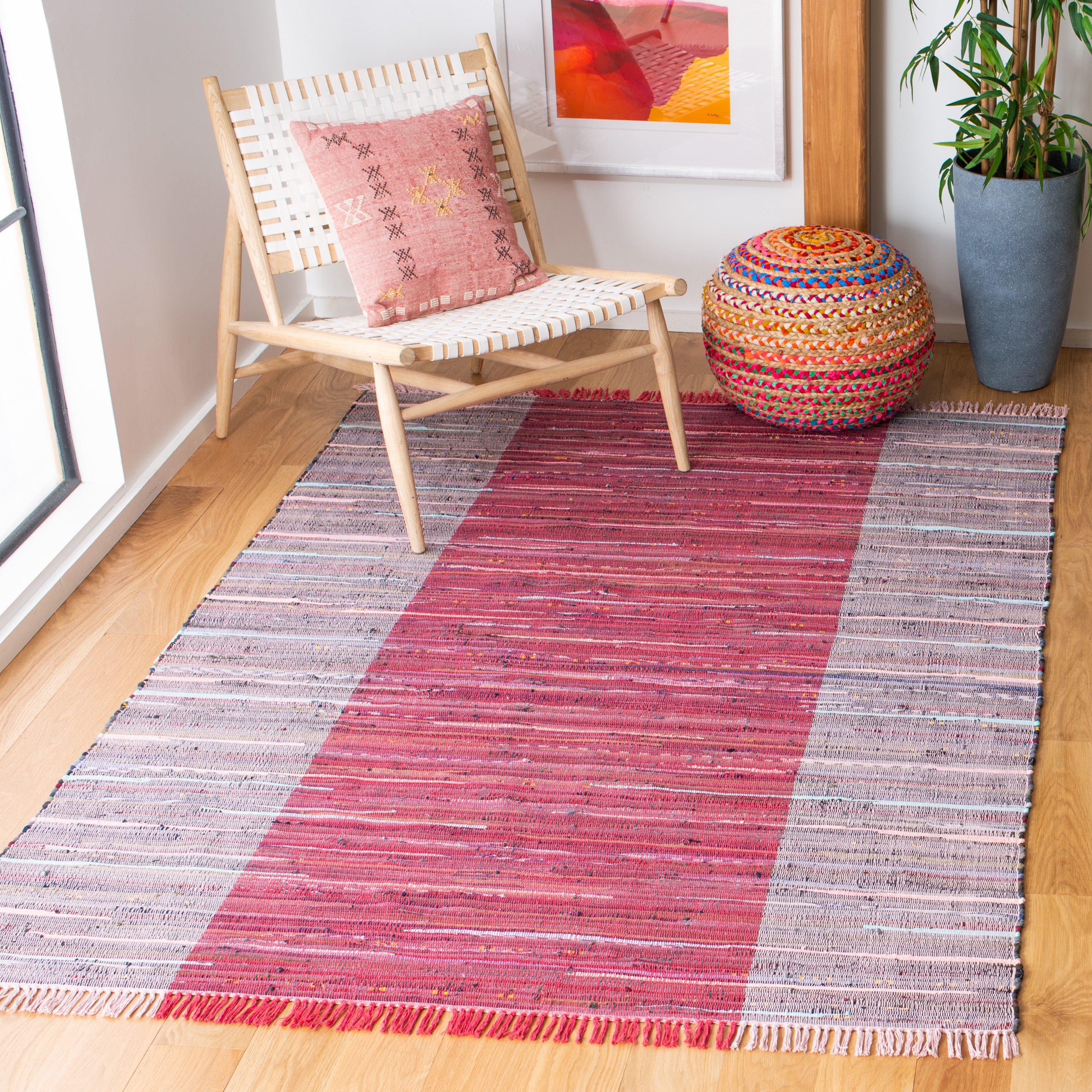 Woven Scatter Rugs - Cotton