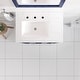 preview thumbnail 34 of 42, Eviva Acclaim 28 in. Bath Vanity with White Carrara Quartz Top