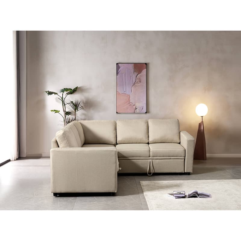 3 - Piece Upholstered Corner Sectional