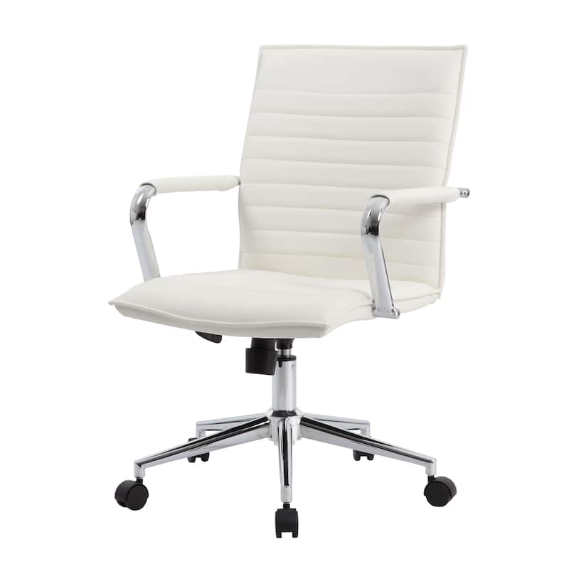Boss Hospitality Task Chair with Fixed Chrome Arms
