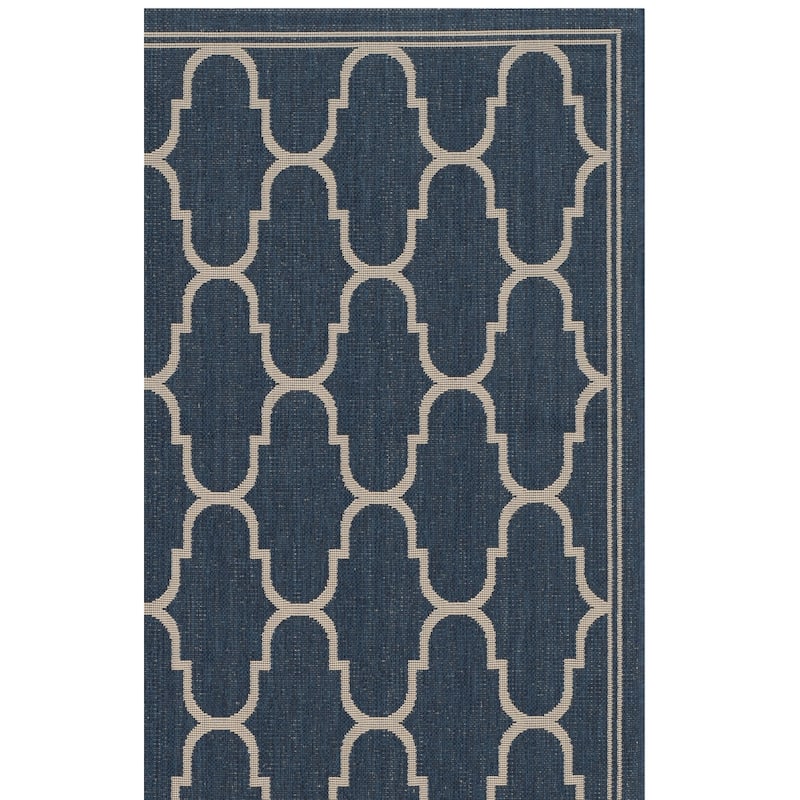 SAFAVIEH Courtyard Sufia Waterproof Trellis Backyard Patio Rug