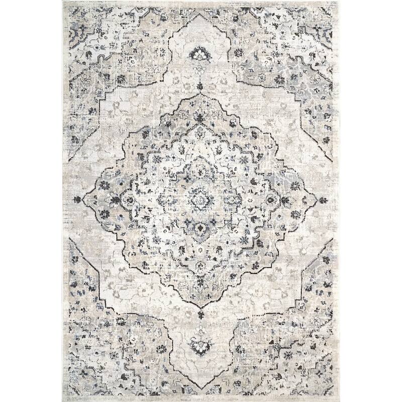 Dynamic Rugs Blue Norma Polyester & Polypropylene Area Rug