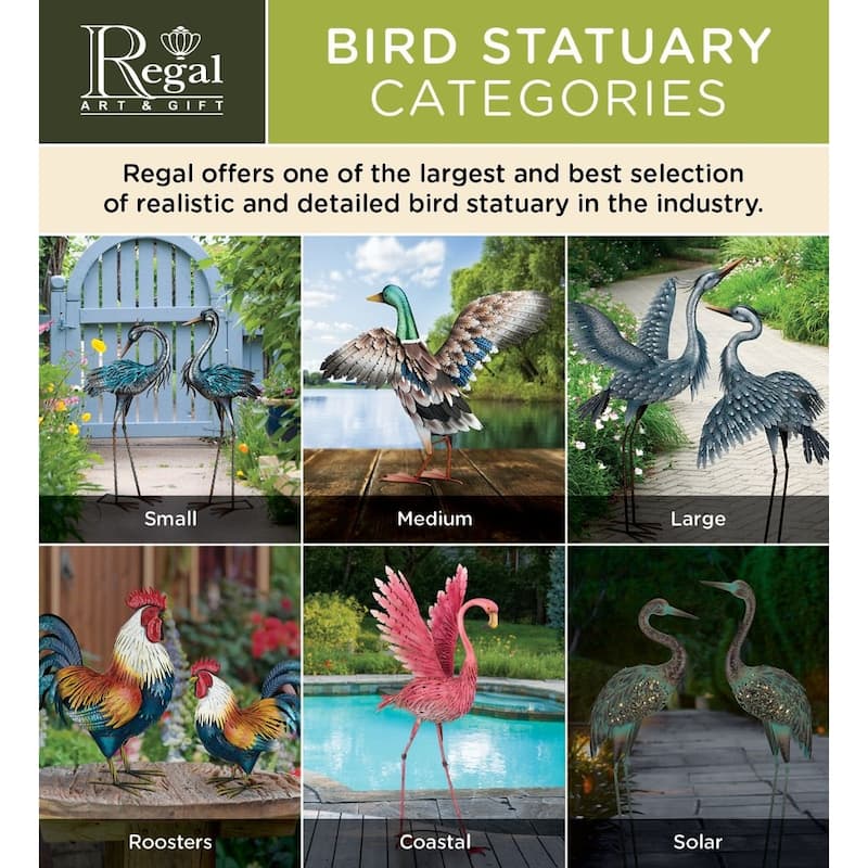 Bird Jiggly Stake - Peacock
