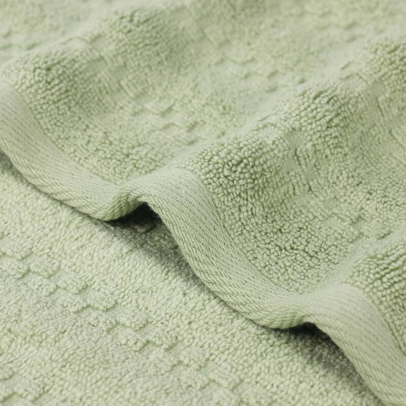 Superior Zuma Zero Twist Cotton Medium Weight Soft Absorbent Bath Sheets, Set of 2
