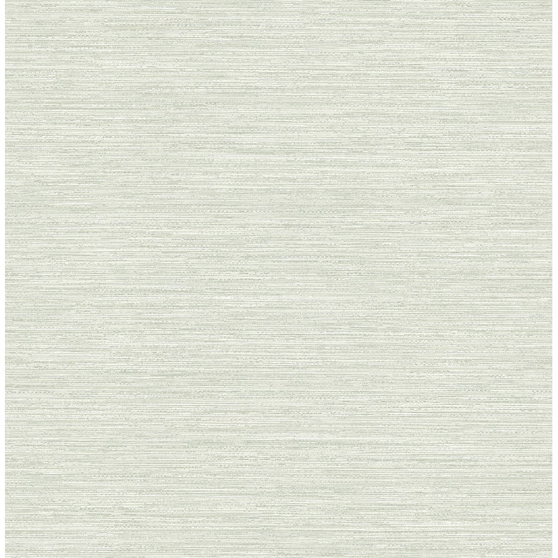 Advantage Cantor Light Green Faux Grasscloth Wallpaper