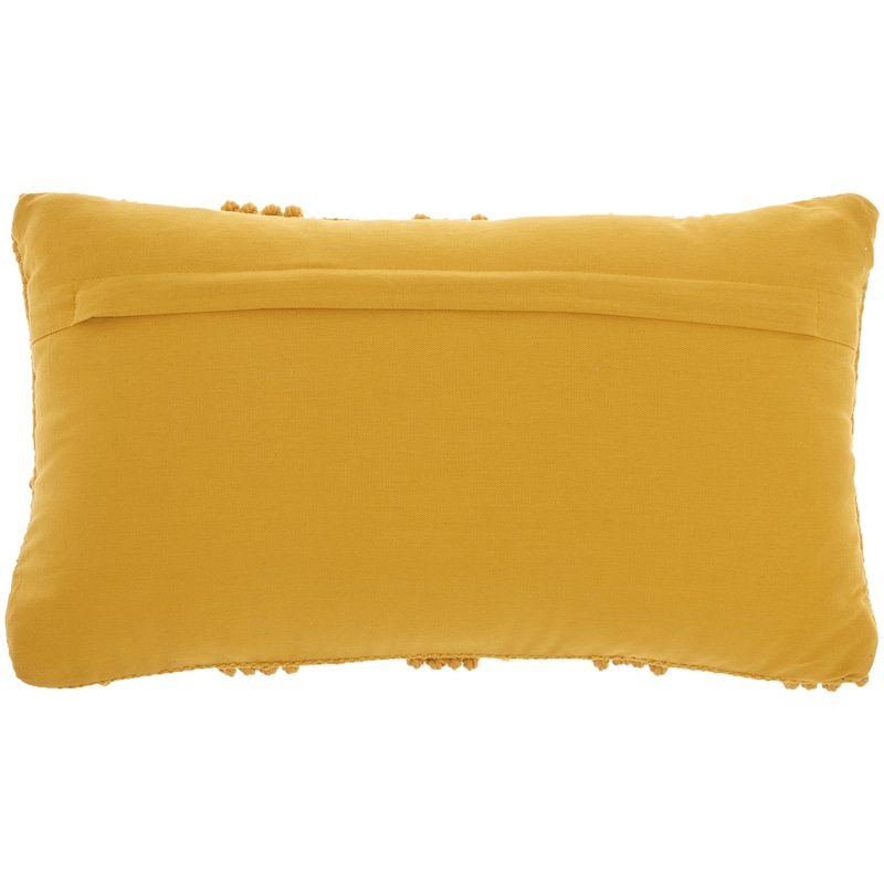 Mina Victory Life Styles Textured Geometric Dots Throw Pillow , ( 12"X20" )