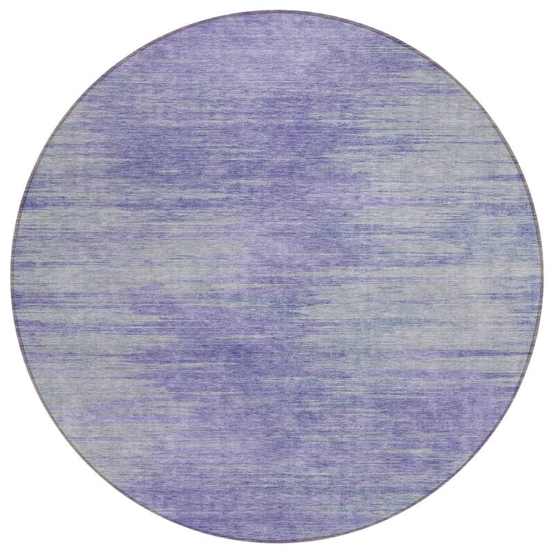 Machine Washable Indoor/ Outdoor Chantille Solid Ombre Rug