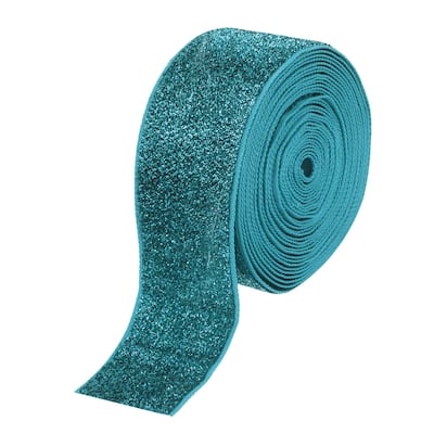 Metallic Glitter Velvet Ribbon for Gift Wrapping