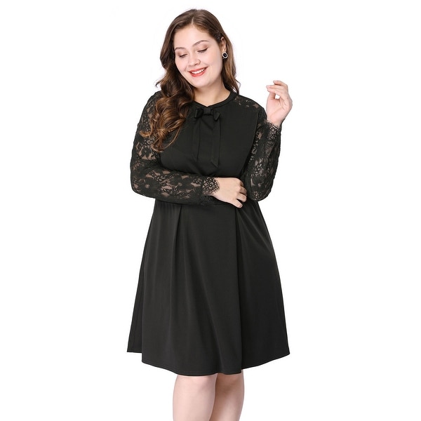 plus size women's lace dresses
