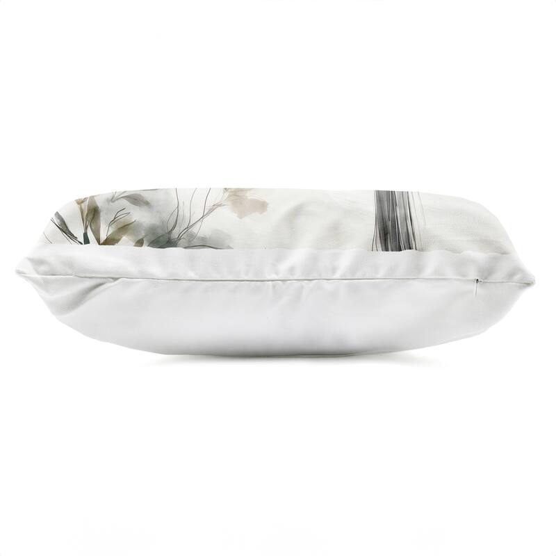 Stupell Stoic Bird Wildlife Study Printed Outdoor Throw Pillow Design by LSR Creative Studio