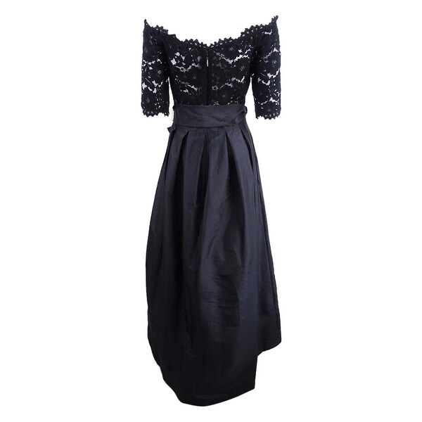off the shoulder gown vince camuto