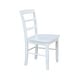 preview thumbnail 68 of 128, International Concepts Solid Wood Madrid Ladderback Chairs, Set of 2 - N/A