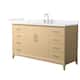 Option White Oak / White Quartz Top / Brushed Nickel