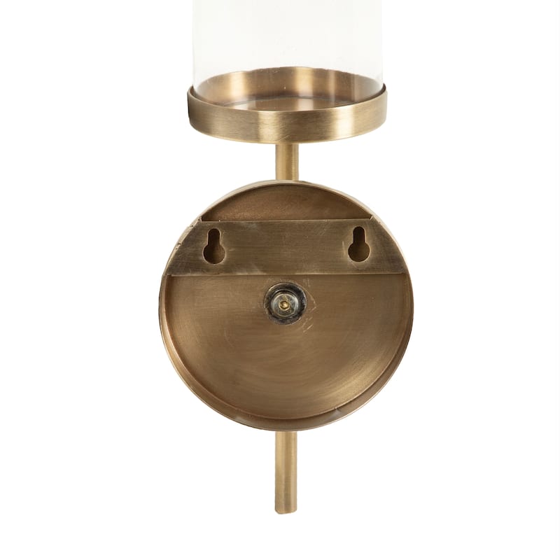 Kate and Laurel Blaise Metal Wall Sconce