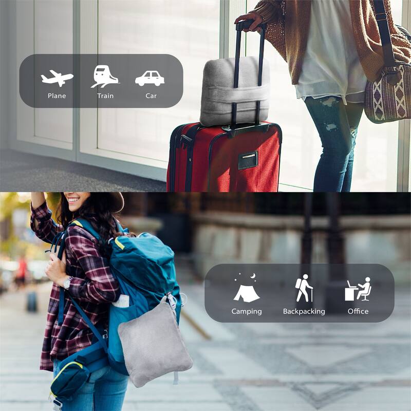 4 in 1 Cozy Practical Travel Throw
