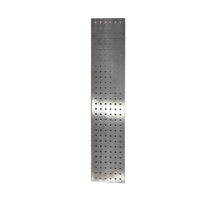 i-Homare 36" X 60" Rectangular Shower Base with Side Trench Drain and 3 Aluminium Flanges,Including Drain Cover