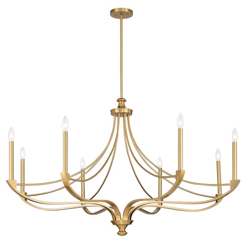 Savoy House 1-6415-8 Preserve 8 Light 50" Wide Taper Candle Style