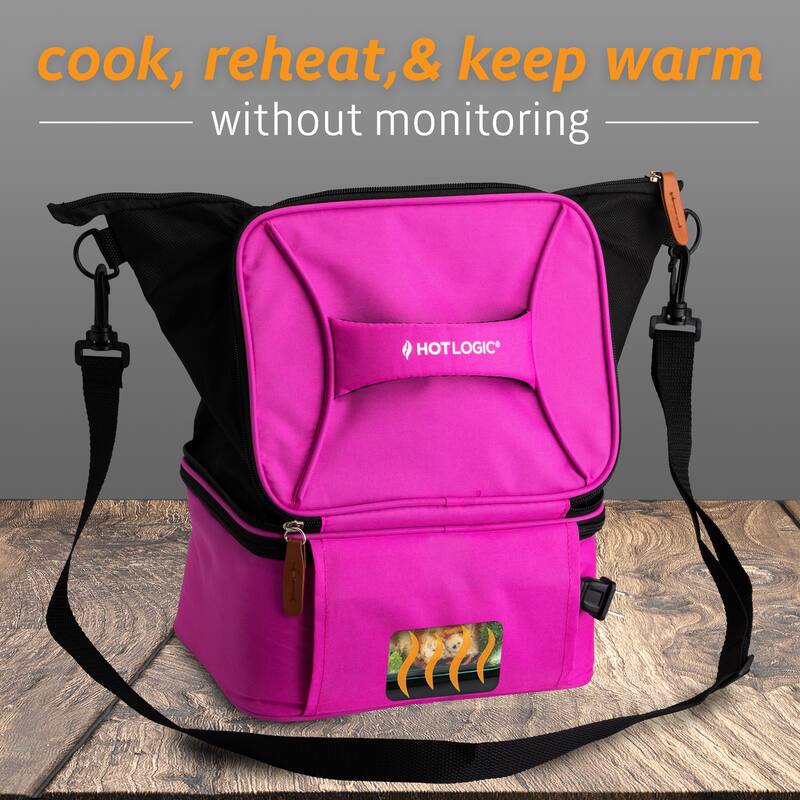 HOTLOGIC 16801169-BL Portable Personal Expandable Mini Oven XP, Blue