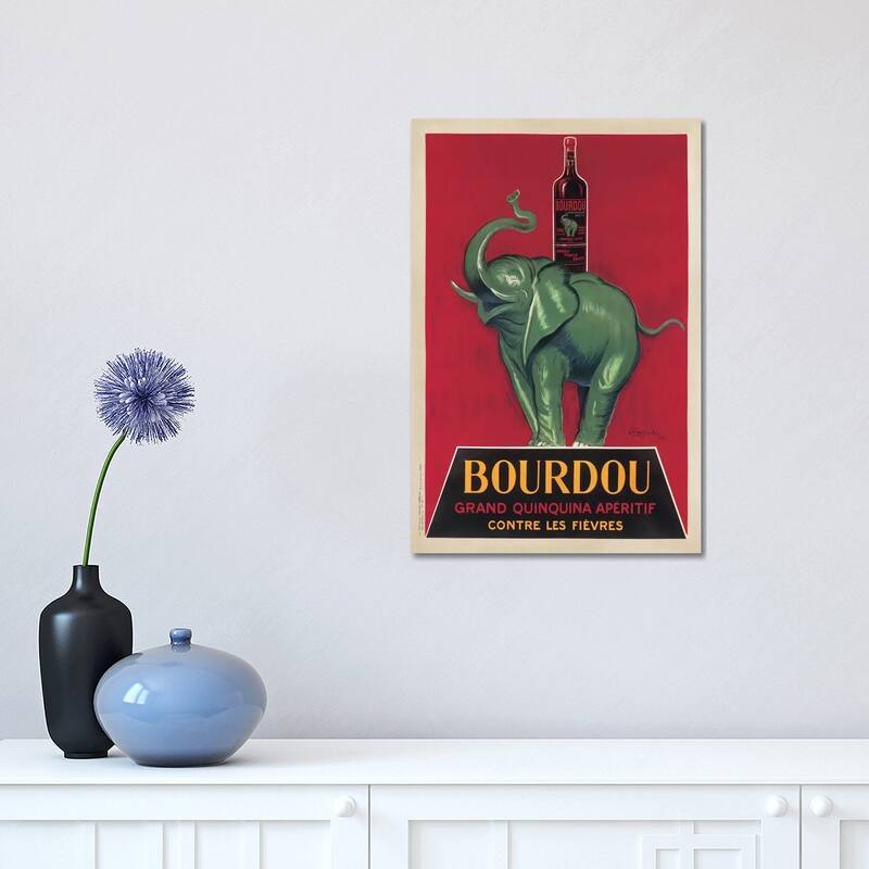 iCanvas "Bourdou" by Leonetto Cappiello Canvas Print - 18x12x1.5