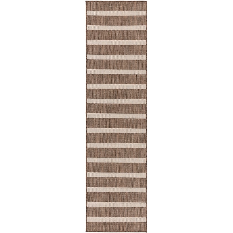 Nourison Positano Indoor/Outdoor Striped Area Rug