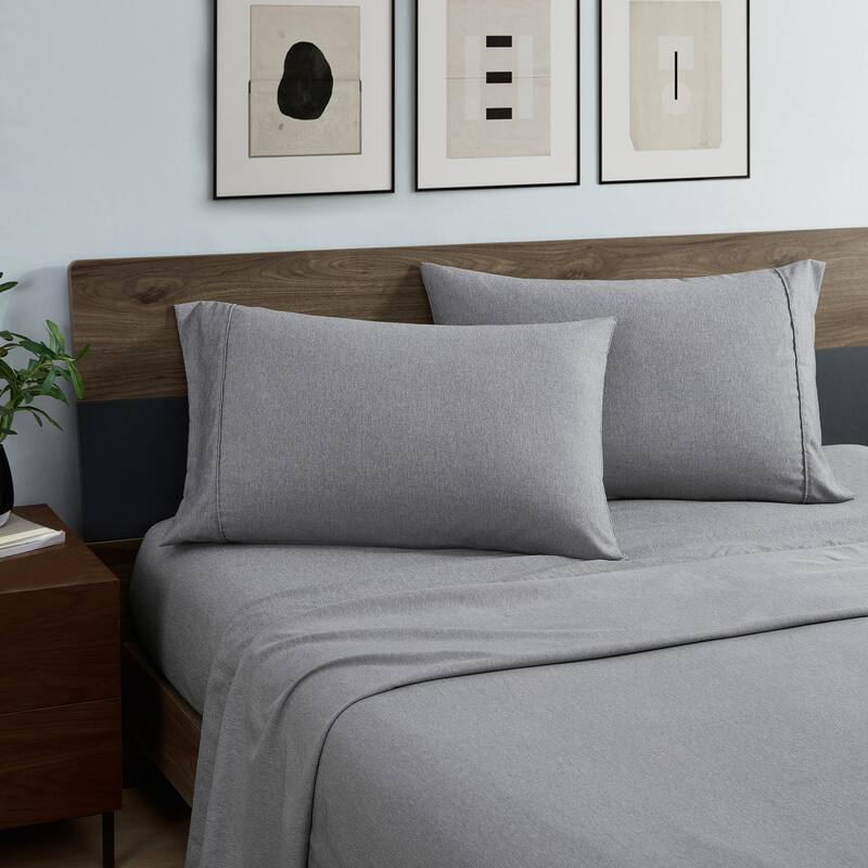 Kenneth Cole Solid Cationic Brushed Solid Sheet Sets