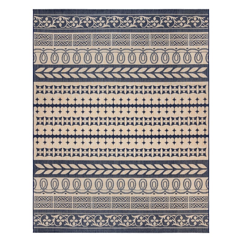 Gertmenian Solterra Bohemian Moroccan Global Weather Resistant Polypropylene Flatweave Indoor/ Outdoor Area Rug Collection