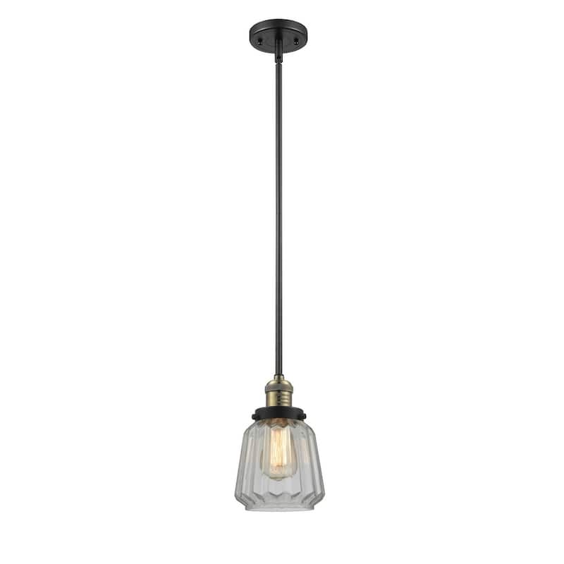 Innovations Lighting Chatham Single Light 6" Wide Mini Pendant with