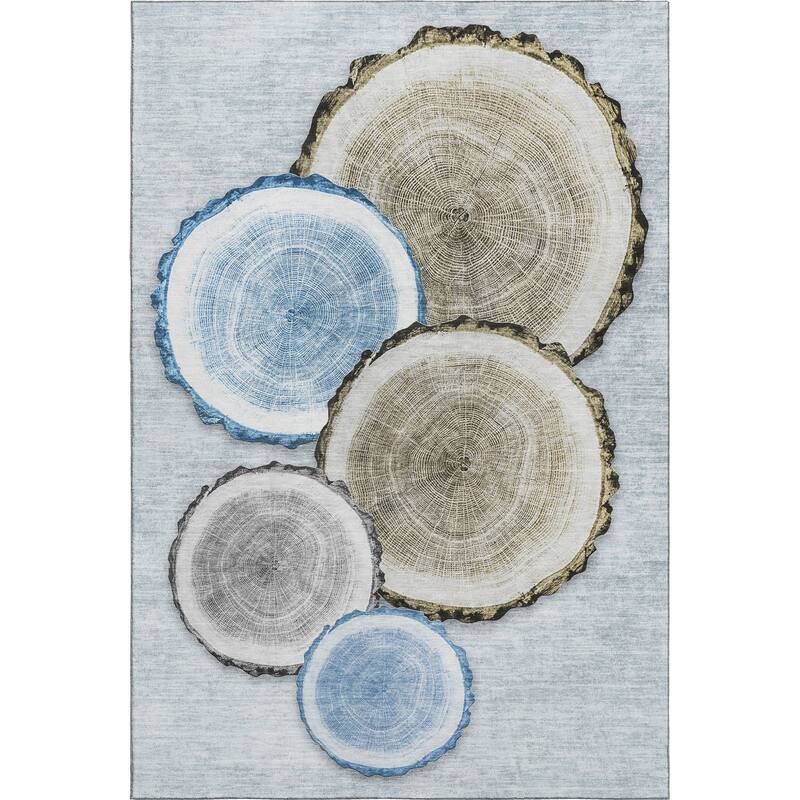Premium Washable Super Soft Modern Grain Mayfield Rug