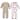 Hudson Baby Infant Girl Premium Quilted Coveralls, Autumn Rose