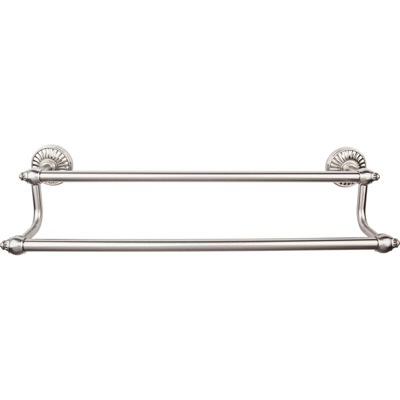 Top Knobs Tuscany Bath 24 Inch Double Towel Bar - Brushed Satin Nickel