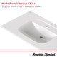 preview thumbnail 4 of 6, American Standard 1806.001 Aspirations 37.00" Vitreous China Vanity