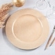 preview thumbnail 5 of 15, Soft Glow Faux Mother of Pearl Charger Plate (Set of 4)