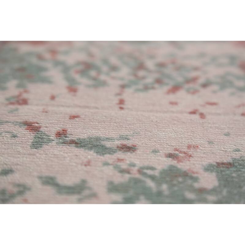 All-Over Abstract Contemporary Foyer Rug Handmade Wool Carpet - 3'3"x 6'3"