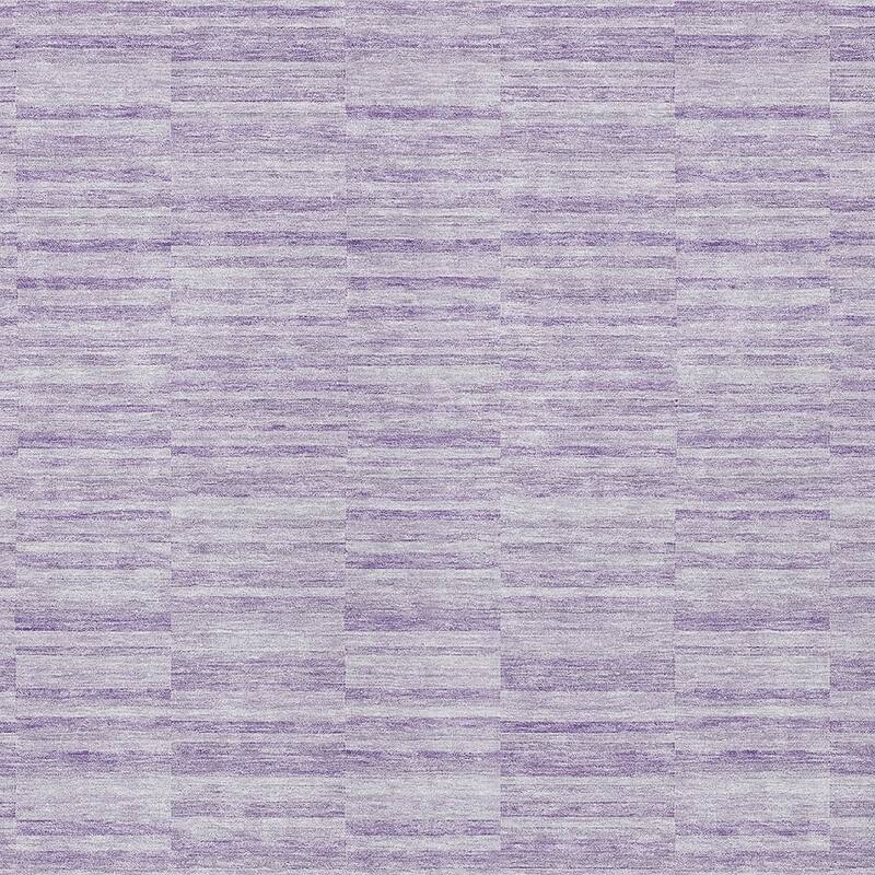 HomeRoots Striped Transitional Rectangle Outdoor Rug