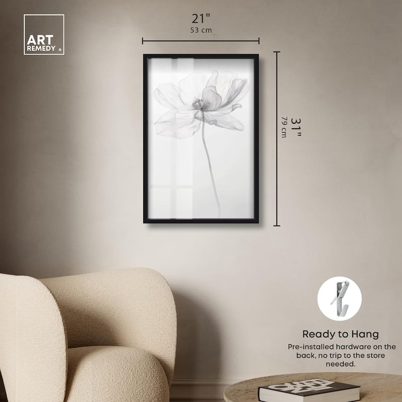 Fragile Beauty I Shadowbox by Art Remedy