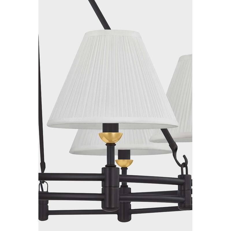 Hudson Valley Lighting MDS1800 Howard 6 Light 33" Wide Chandelier with