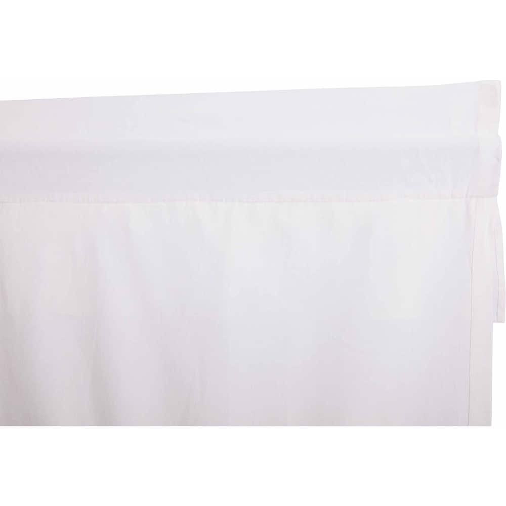 Muslin Ruffled Valance