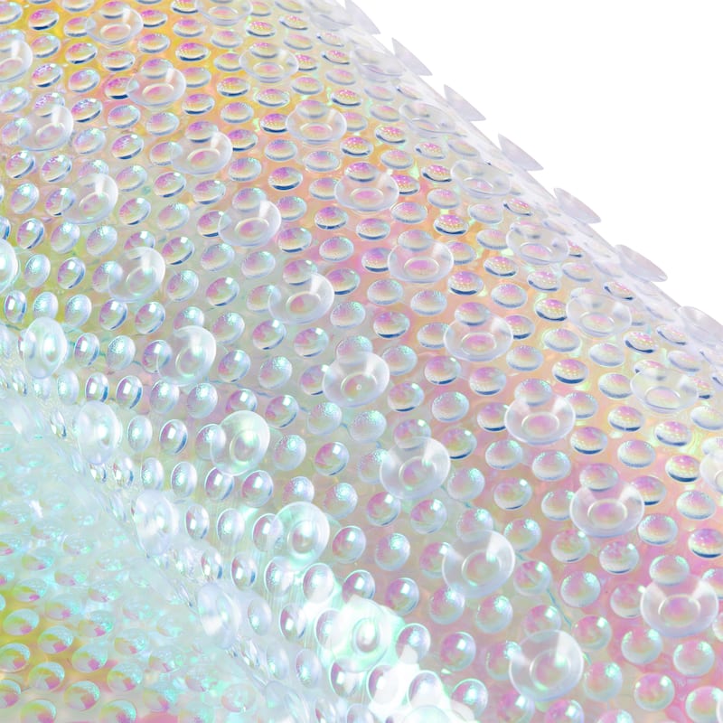 Bath Bliss Jumbo Soft Oval Bath Mat in Iridescent