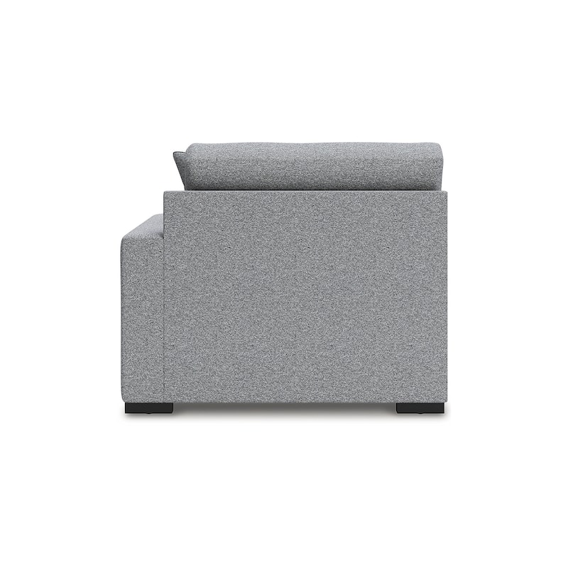Signature Design by Ashley Bealton Gray 3-Piece Sectional - 140" W x 44" D x 41" H