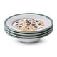 preview thumbnail 2 of 27, Portmeirion Set of 4 Potters Brushstroke Oatmeal Bowls - 6.5" (D) x 2" (H)