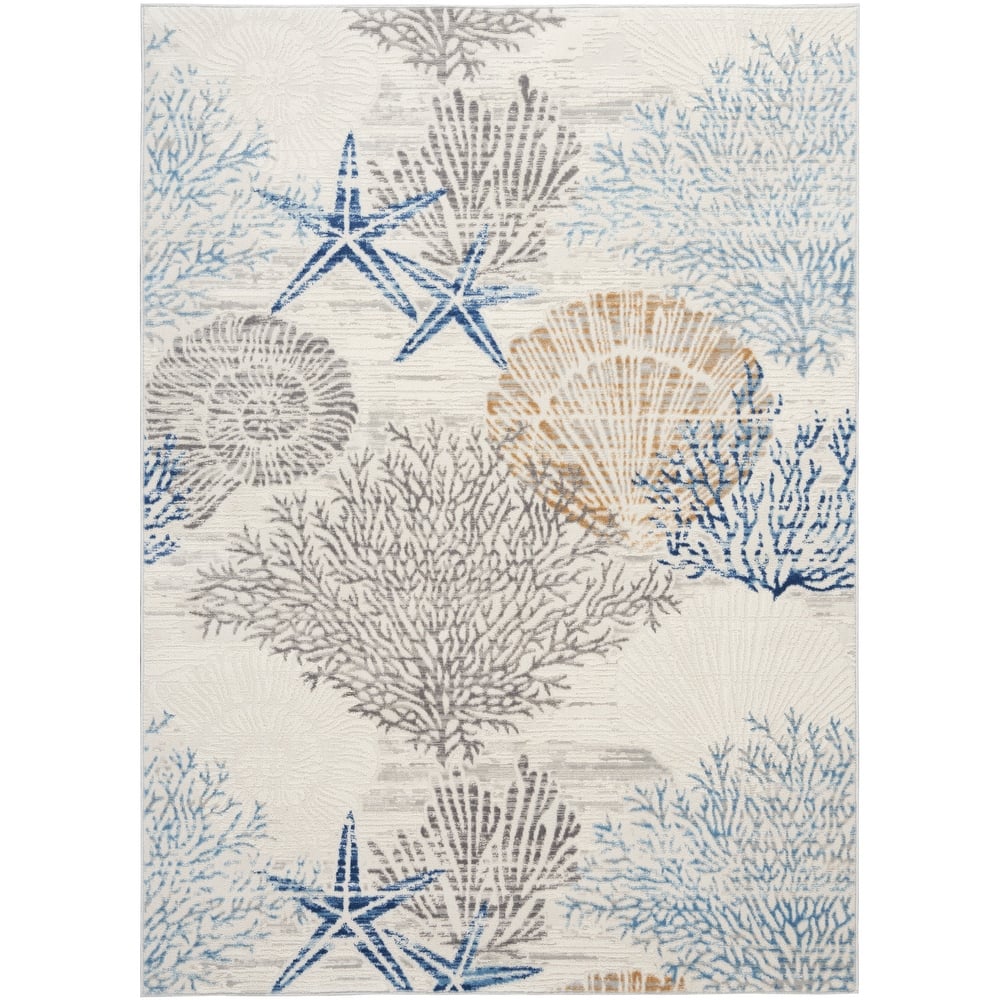 Nourison Seaside Indoor only Nature Area Rug