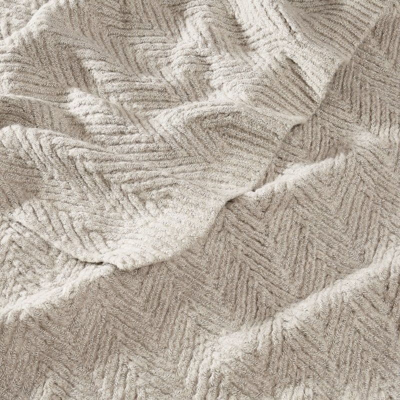 Frye Chevron Textured 50x70 Throw