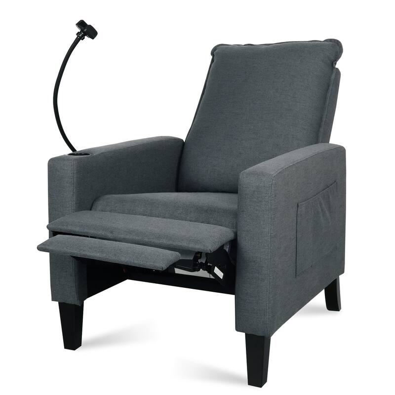 Recliner Chair with Cup & Phone Holder