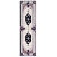 preview thumbnail 109 of 115, SAFAVIEH Handmade Bellagio Fronnie Oriental Medallion Wool Rug 2'3" x 8' Runner - Ivory/Black - Runner