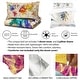preview thumbnail 5 of 5, Designart "Brushstroke Abstract Painting I" Cream Modern - Bedding Cover Set With Shams