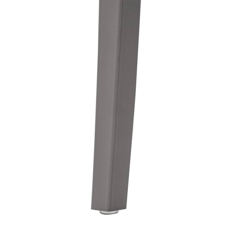 Commercial All-Weather Resin Stack Chair with Contoured Backrest-Set of 2 - 19"W x 19.5"D x 31"H