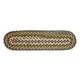 preview thumbnail 19 of 27, Rhody Rug Charisma Indoor/ Outdoor Braided Area Rug 8" x 28" - Emerald