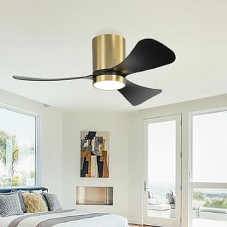 MLiAN 42 inch 3 ABS Blades Smart LED Ceiling Fan with Remote...